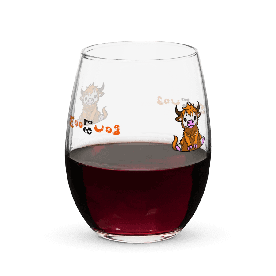 Cow Wine Glass product image (4)