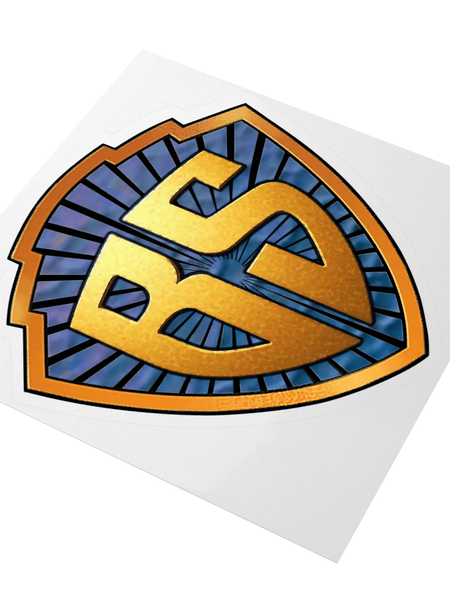 BS Shield Die Cut Sticky product image (3)