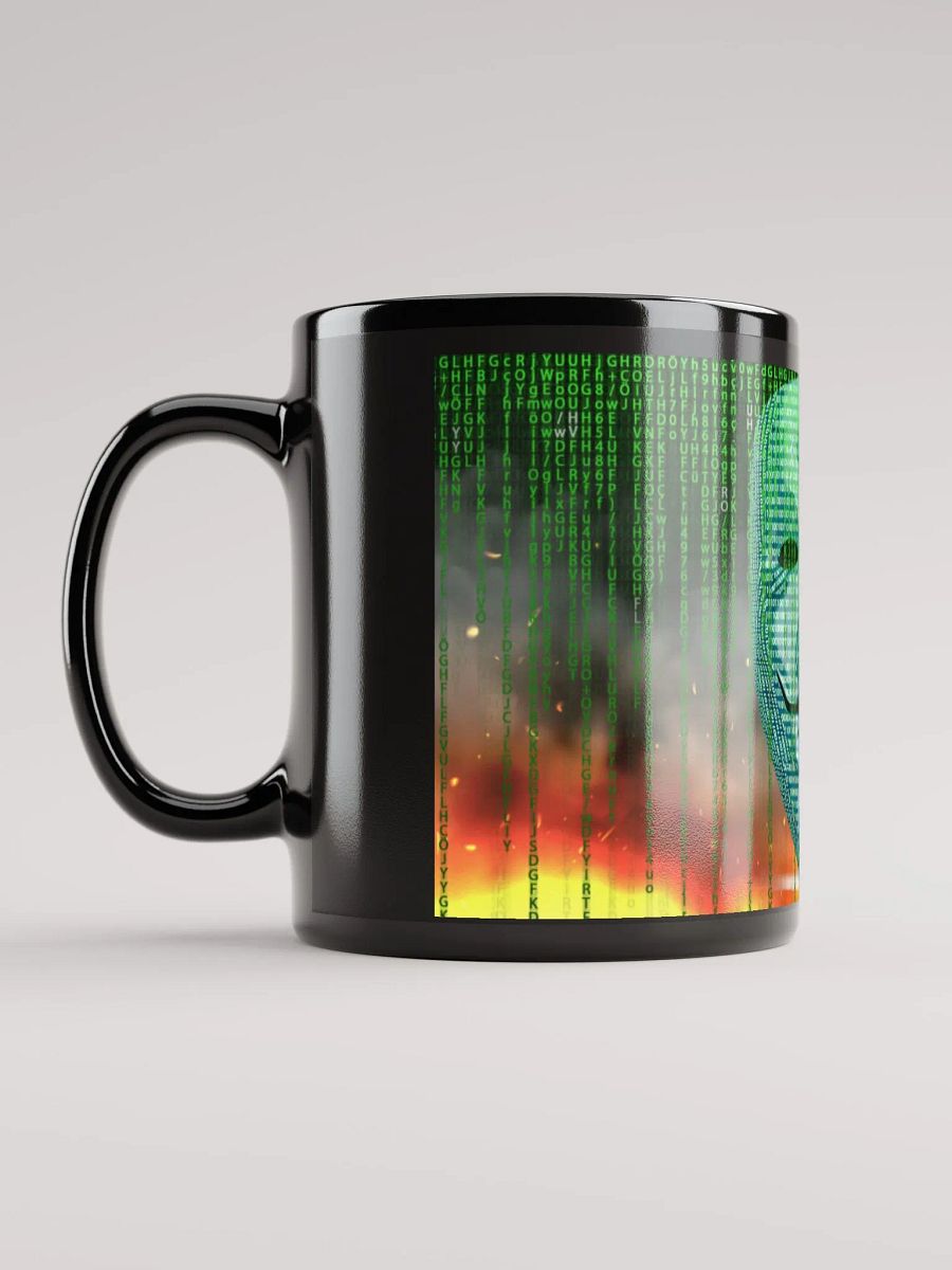 Matrix/Hacker With Fire Mug product image (6)