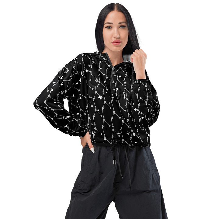 Starry Cancer Sky Women's Windbreaker product image (1)