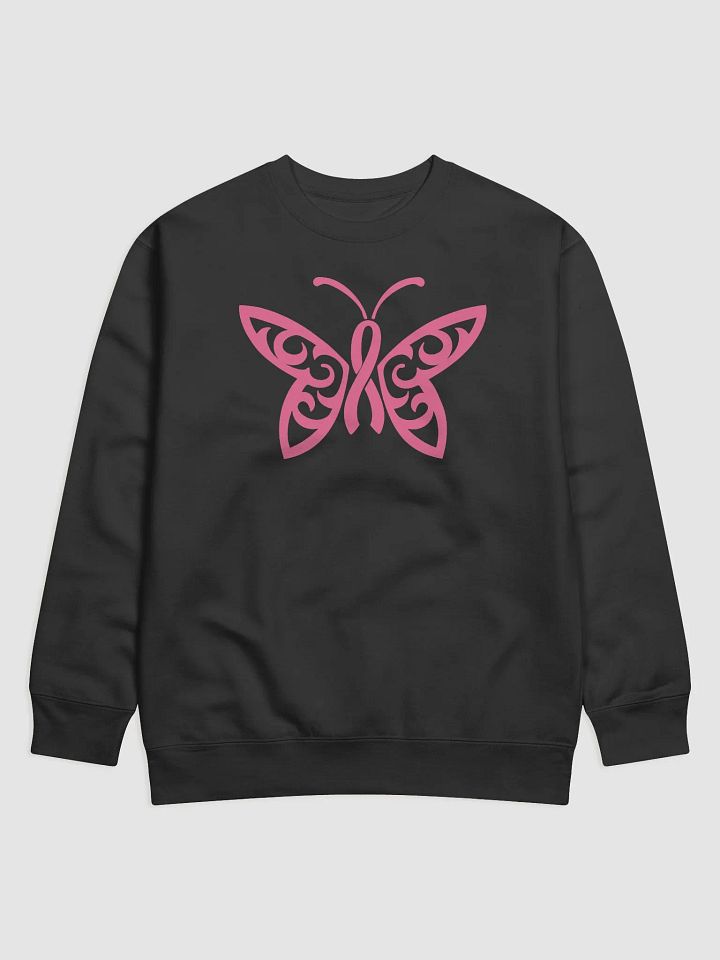 Butterfly Cancer Ribbon Hoodie product image (1)