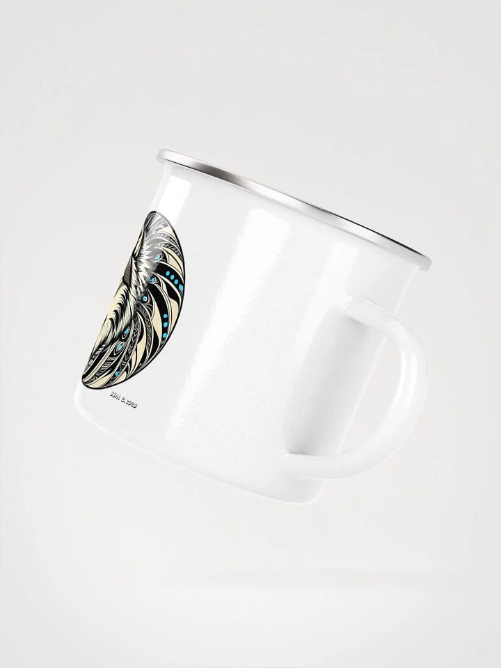 Timber Wolf Enamel Mug product image (2)