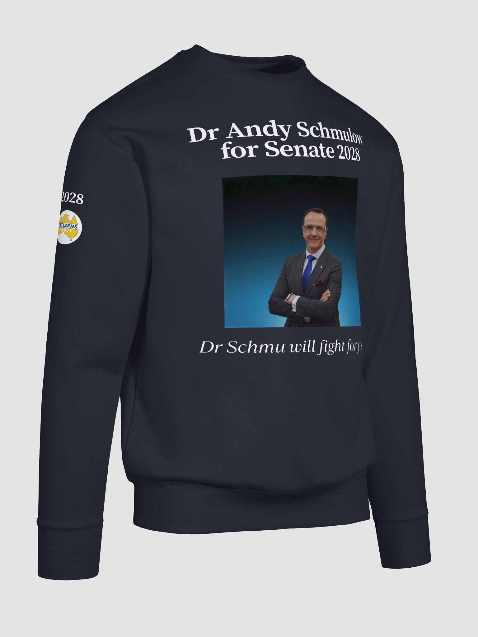Dr Schmu will fight for you sweatshirt (Black or Navy) product image (19)