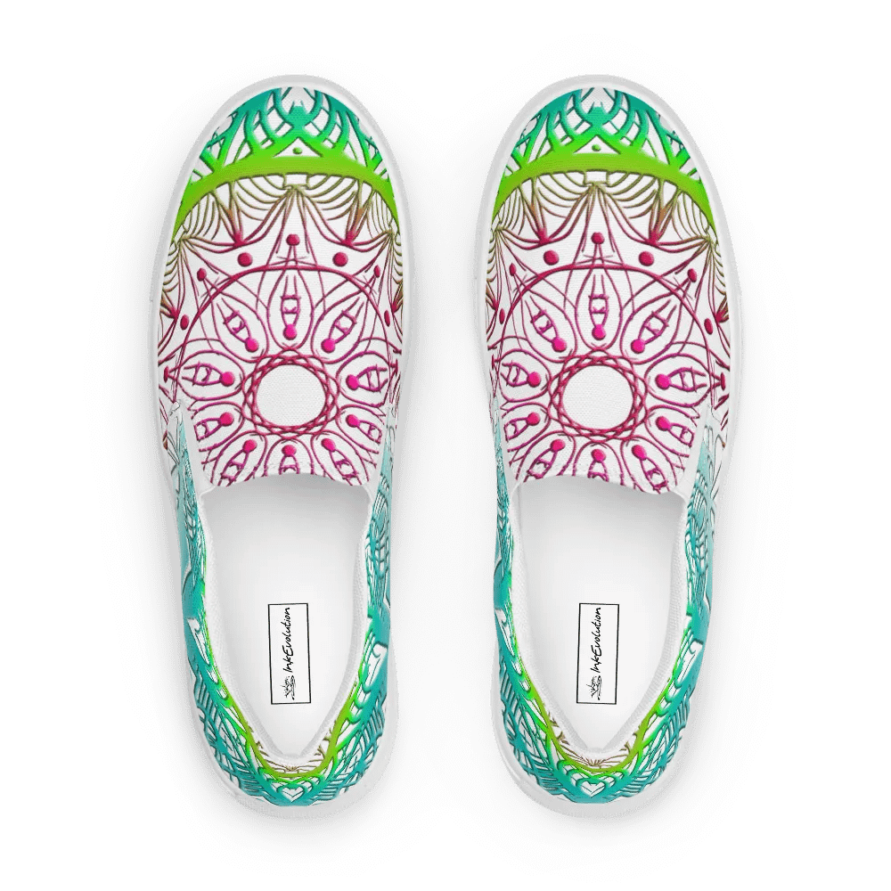 Radiant Mandala Slip-Ons product image (5)
