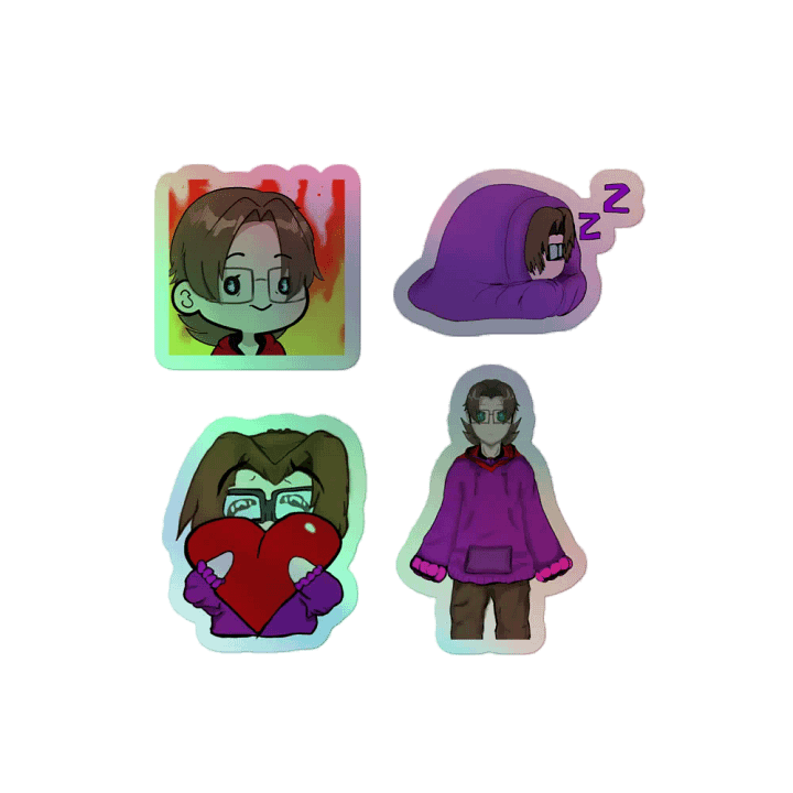 PsychicHavoc Holographic Sticker Set product image (2)