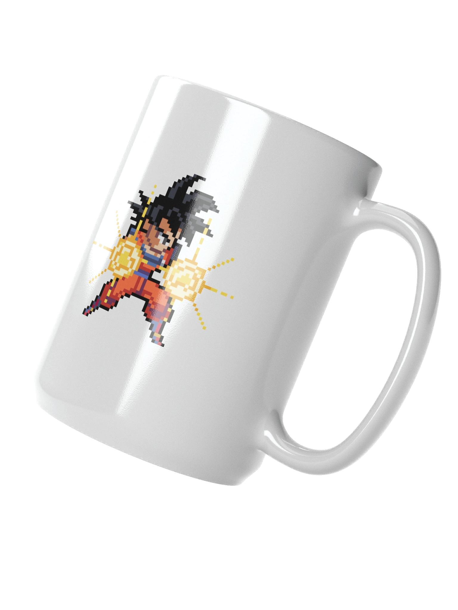 Pixel King 👑 8-Bit Pixel Goku Mug product image (3)