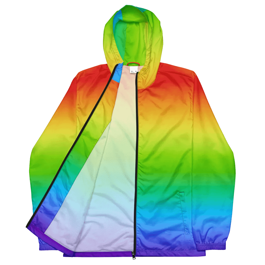 Rainbow Windbreaker product image (3)