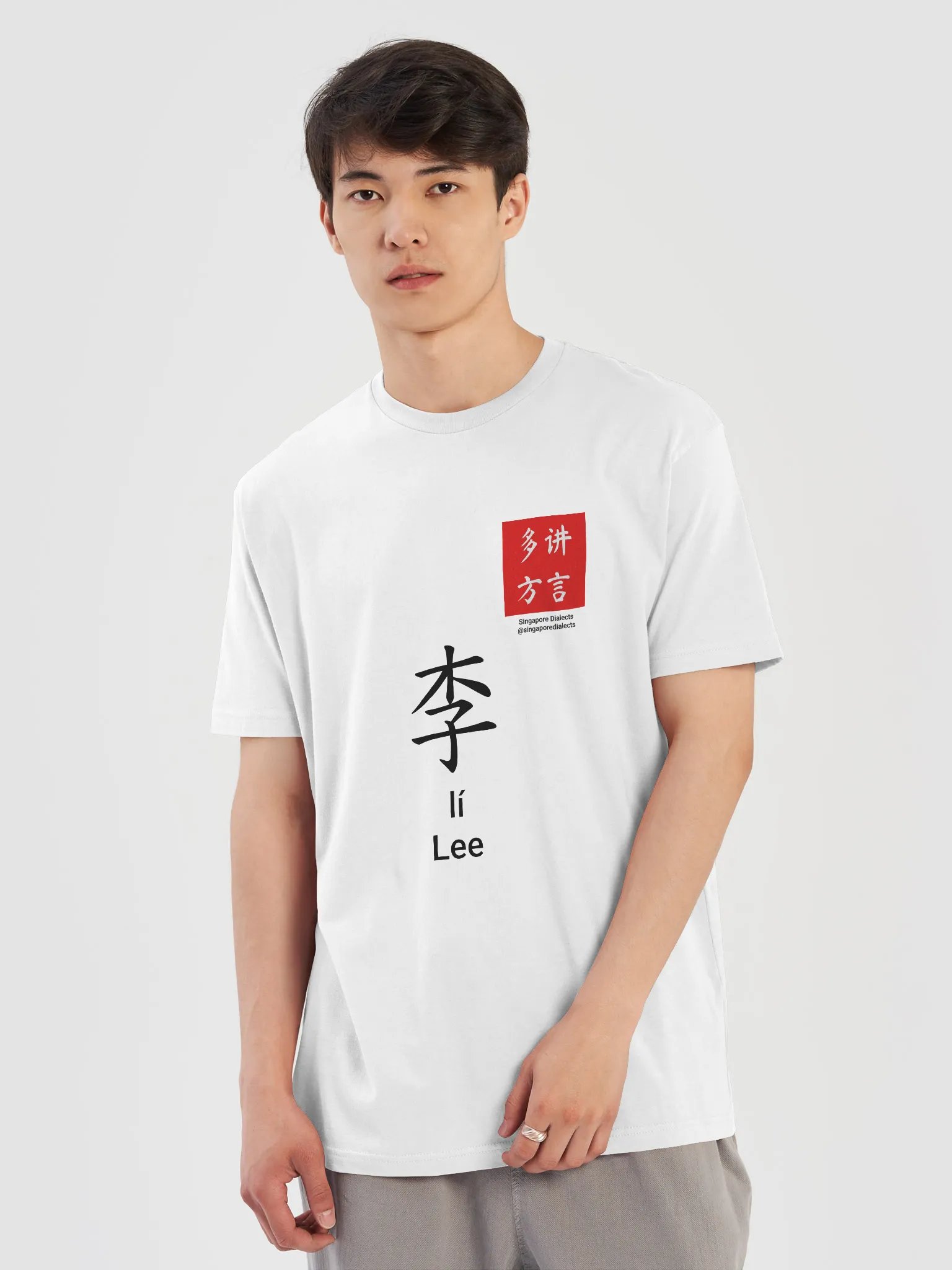 李 Lee (Hokkien) Surname T-Shirt (Light) product image (5)