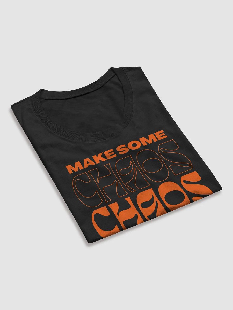 Make Some Chaos Women Triblend Printed Tee product image (4)