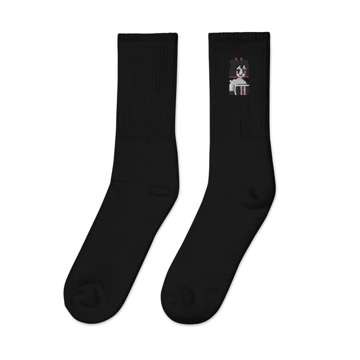 Pixelated Susie Embroidered Socks product image (4)