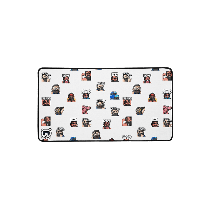 Emote Puddle Mat - White (M) product image (1)