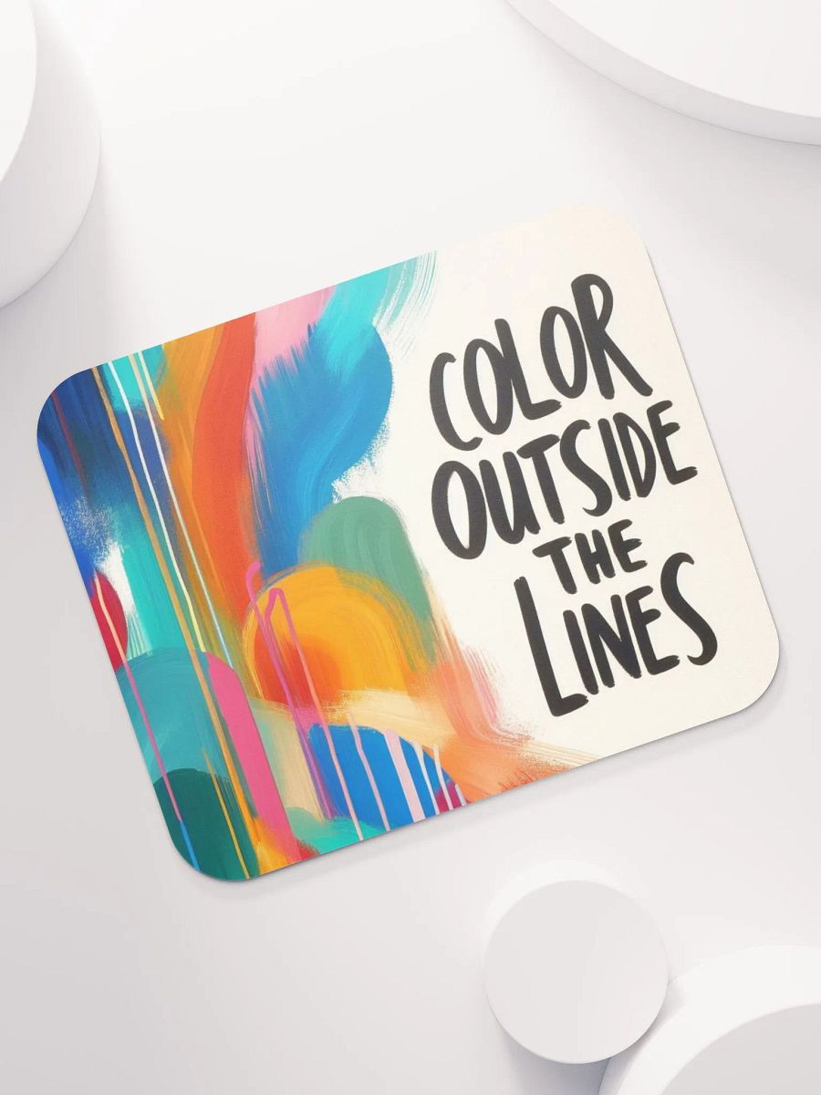 'Color Outside The Lines' Mouse Pad product image (7)