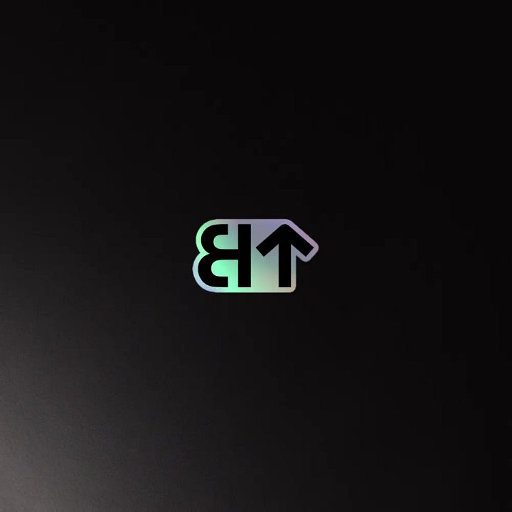 Buffalo Trees Logo Holographic Stickers product image (4)