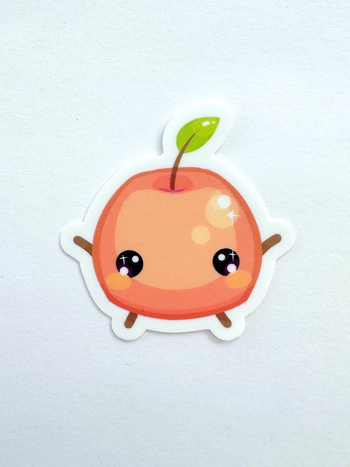 millycJunimoPeach sticker product image (1)