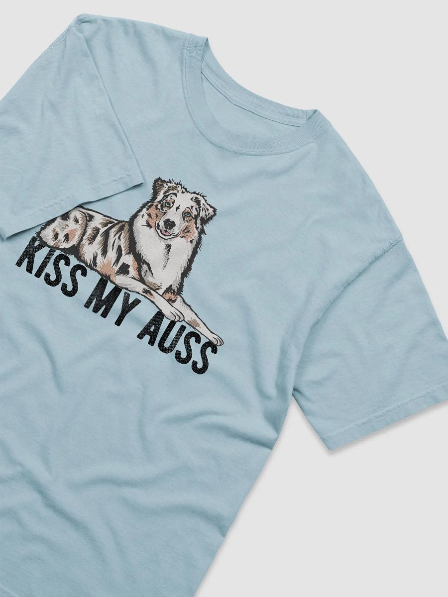 Kiss My Auss | T-Shirt for Australian Shepherd (Blue Merle) Dog Owners product image (11)
