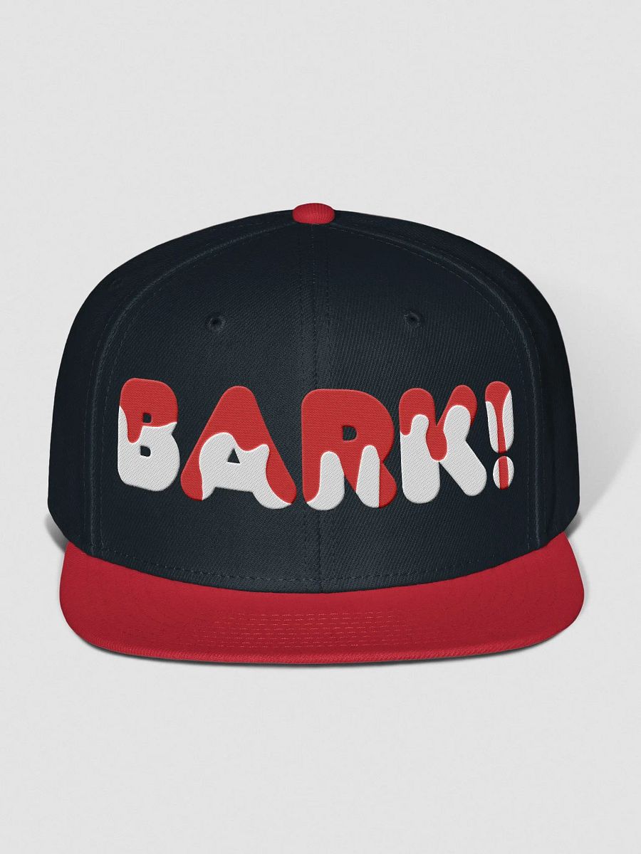 Speak Hat - BARK! - Red Drip product image (1)