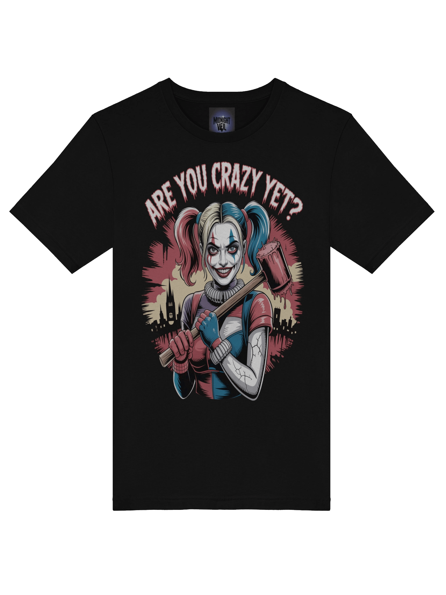 Are You Crazy Yet? Harley Quinn's Mallet Mayhem Graphic Tee product image (7)