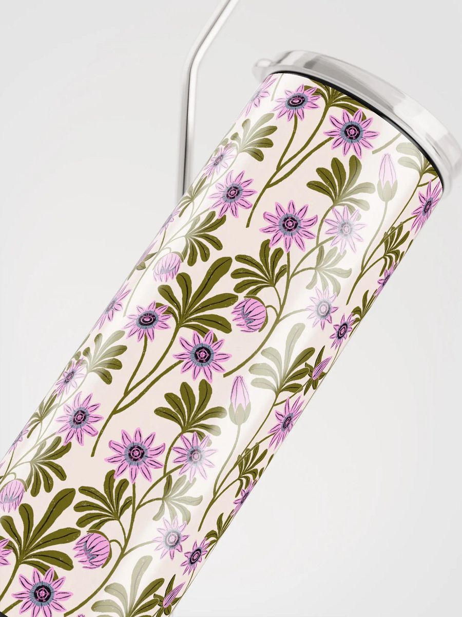 Passion Blooms - Pink and Green - Tumbler product image (5)