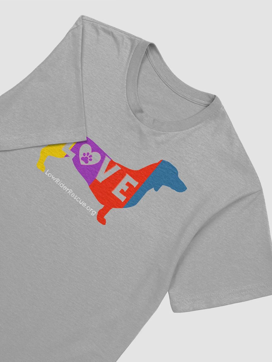 LOVE Dachshunds - colorful doxie supersoft t-shirt by Next Level product image (4)