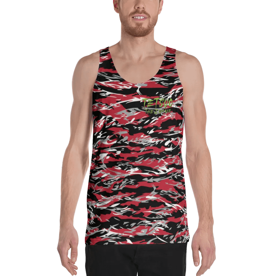 Blood Camo Sublimated Tank Top product image (3)