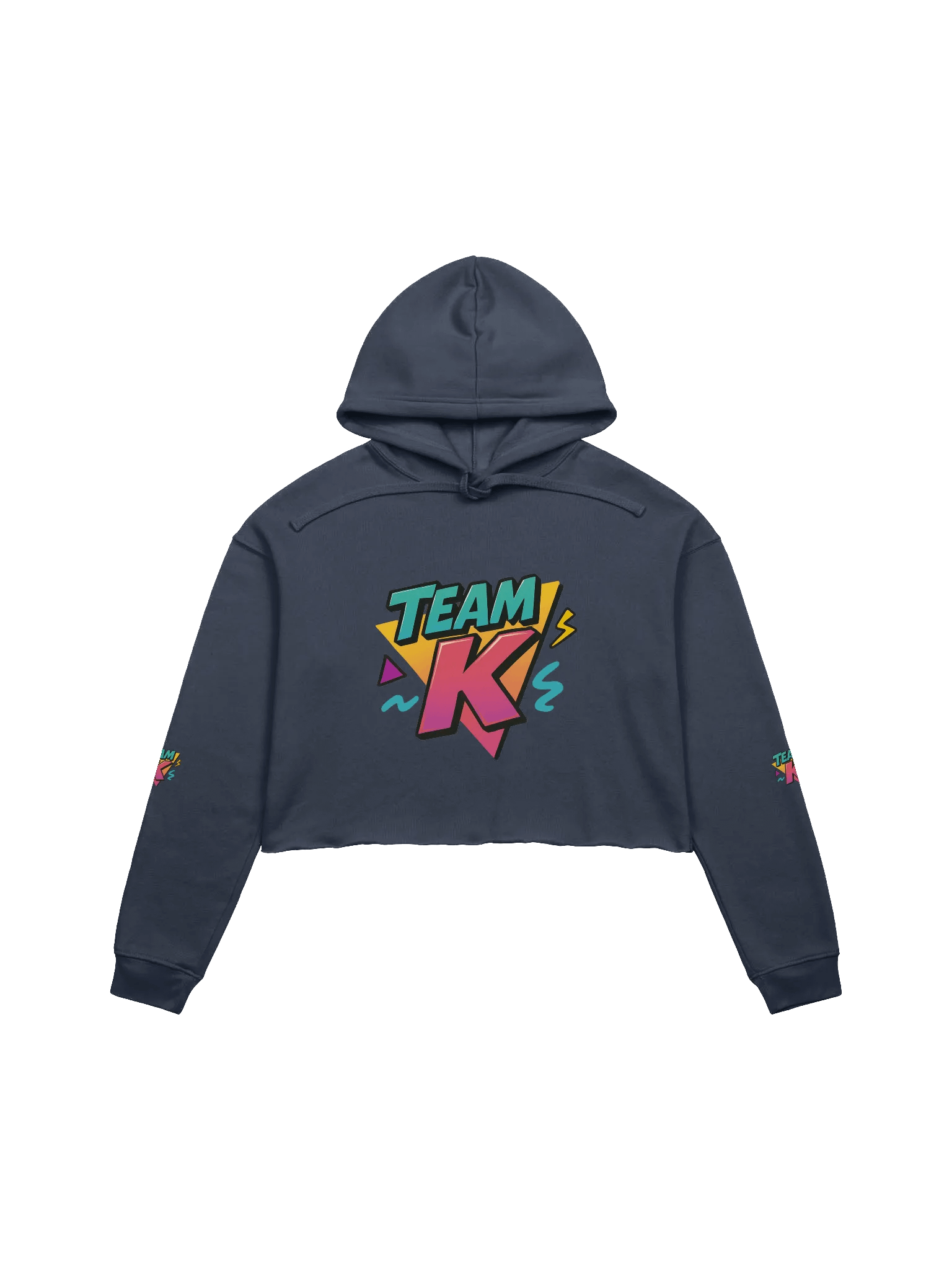 Team K 1990's Crop Hoodie product image (1)