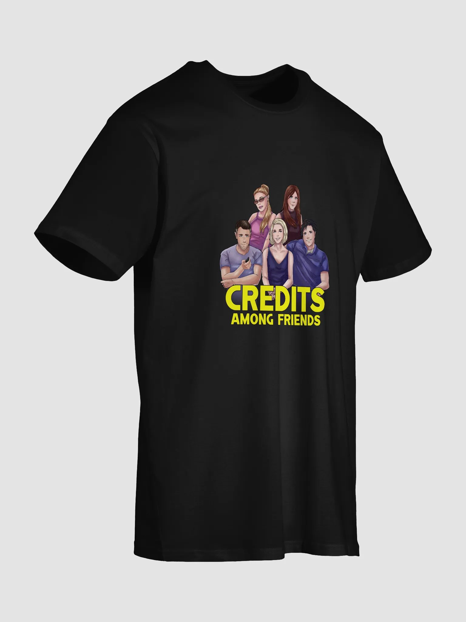 Credits Among Friends - T-Shirt (Movie Night Edition) product image (7)