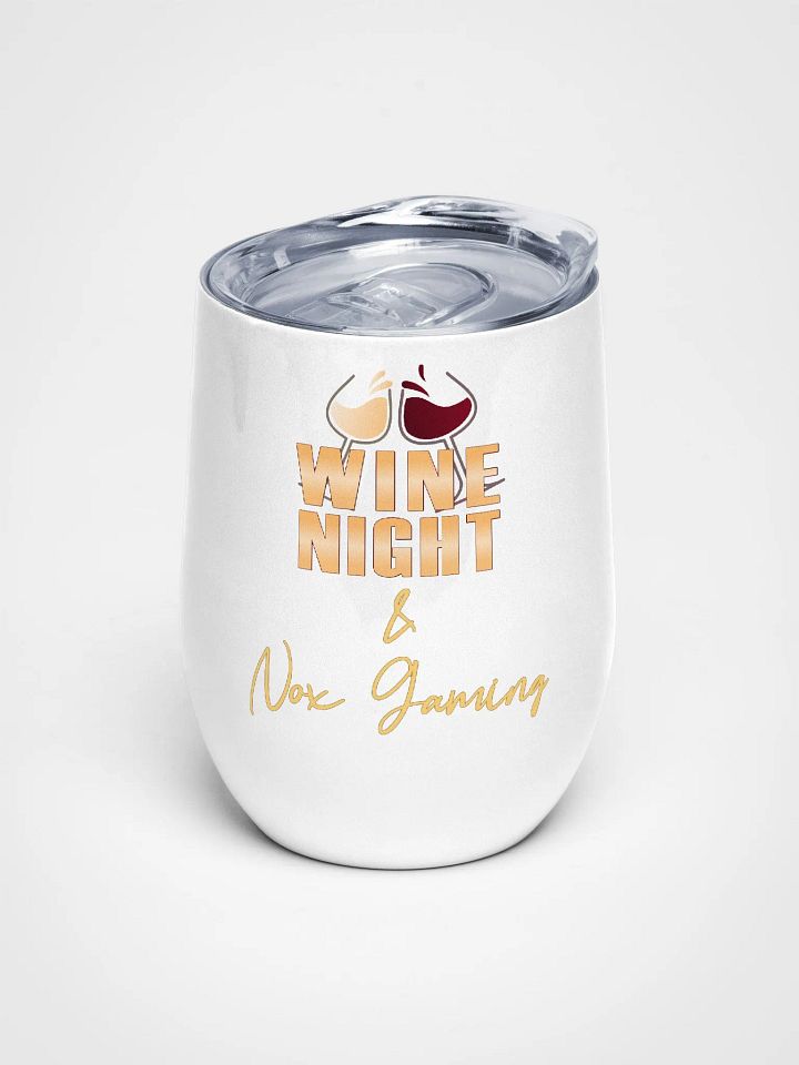 Wine Night and Nox Gaming Wine Tumbler product image (1)