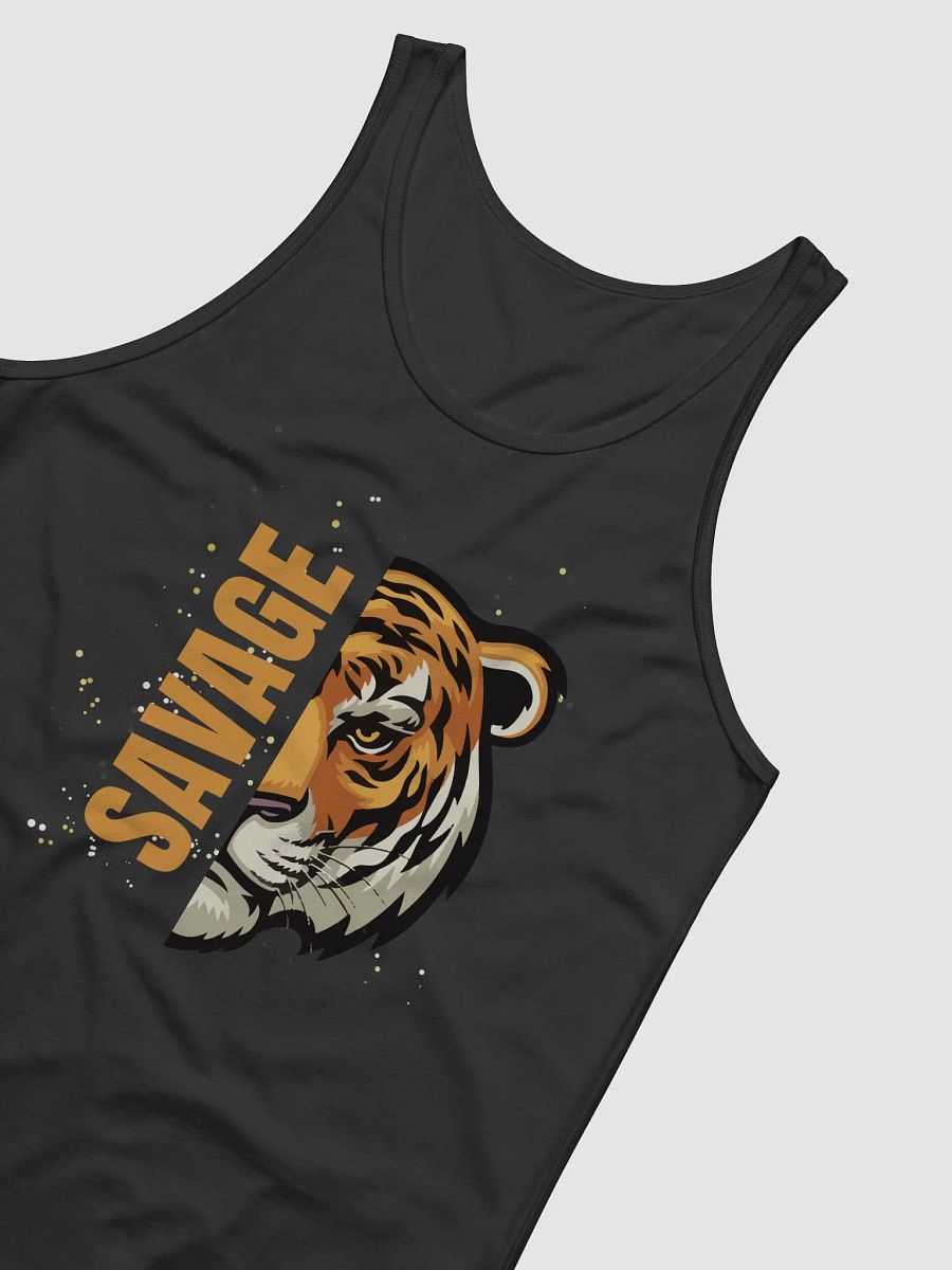 Savage Lion Tank Top – Fierce & Bold Graphic | Premium Lightweight Muscle Tee product image (4)