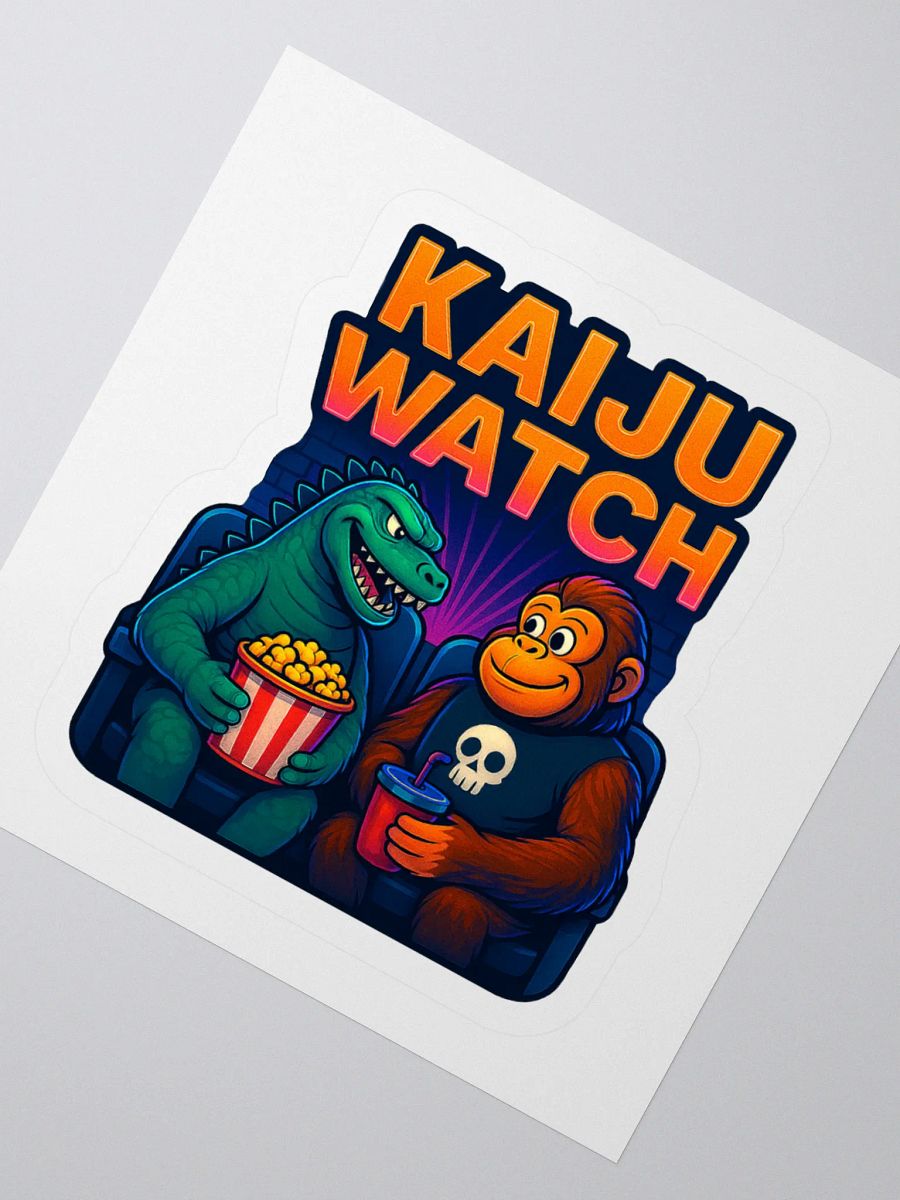 Friday Night Kaiju Watch Buddies Kiss Cut Stickers product image (4)