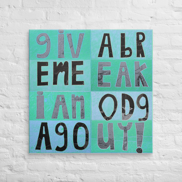 Another Good Guy on Canvas (32" x 32") product image (2)