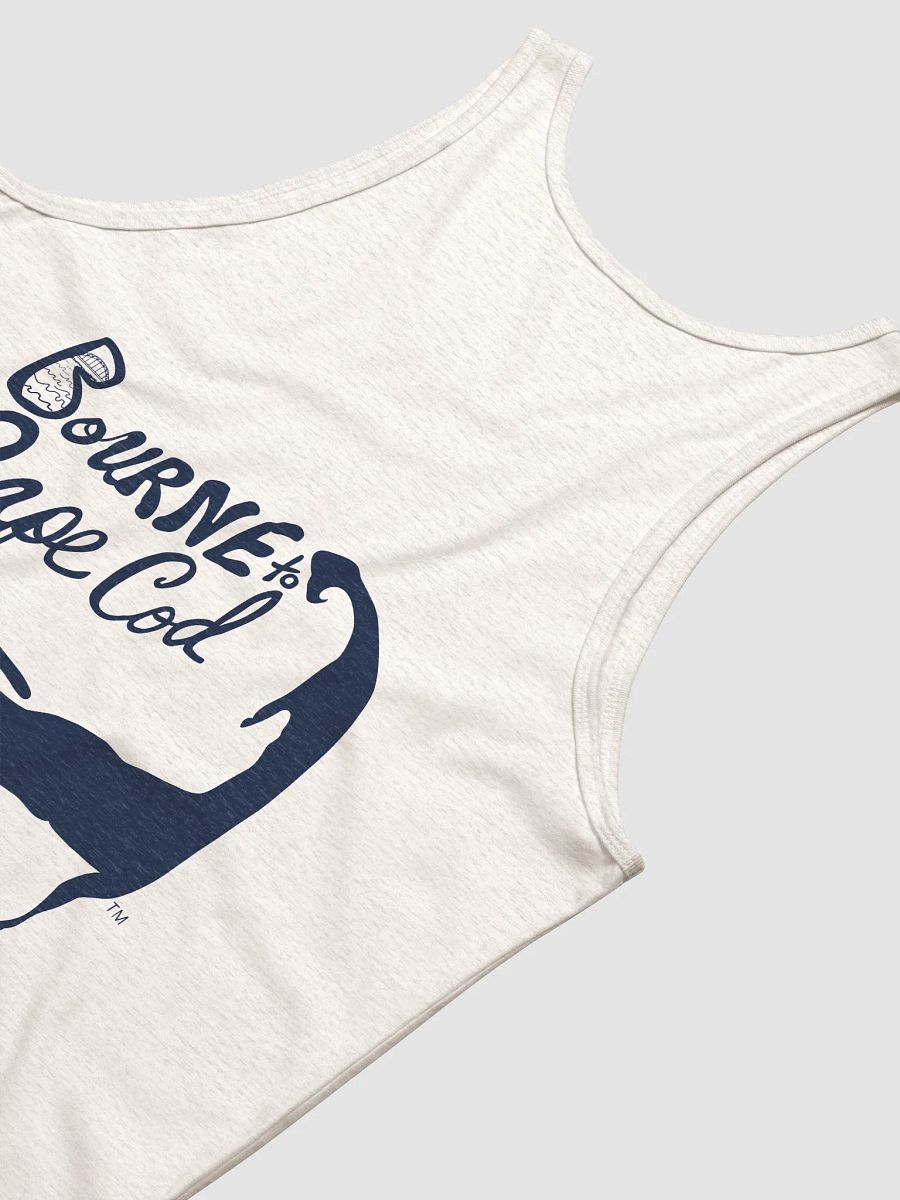 Cape Classic Tank | BRN.2C.C.™ | Men’s Jersey Tank Top | BOURNE to Flex™ | Navy Logos product image (7)