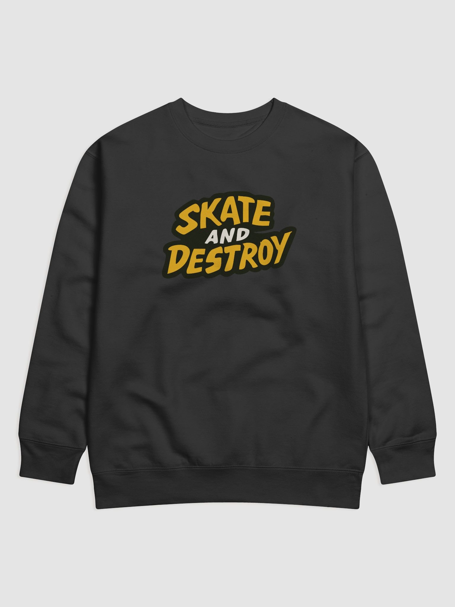 Bold Red SKATE HARD Sweatshirt product image (3)