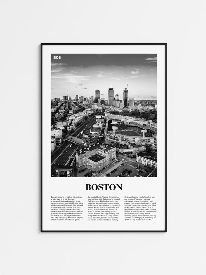 Boston 02 Newspaper Poster product image (1)