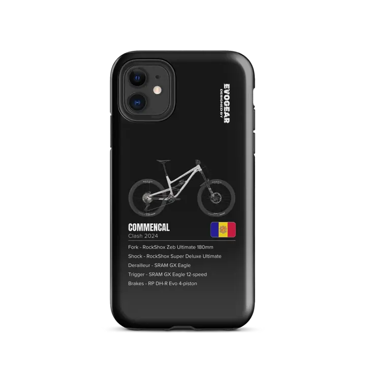 Black Commencal Clash 2024 iPhone Case product image (47)
