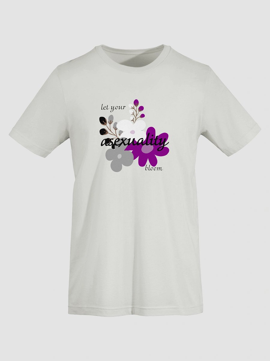 let your asexuality bloom t-shirt product image (7)