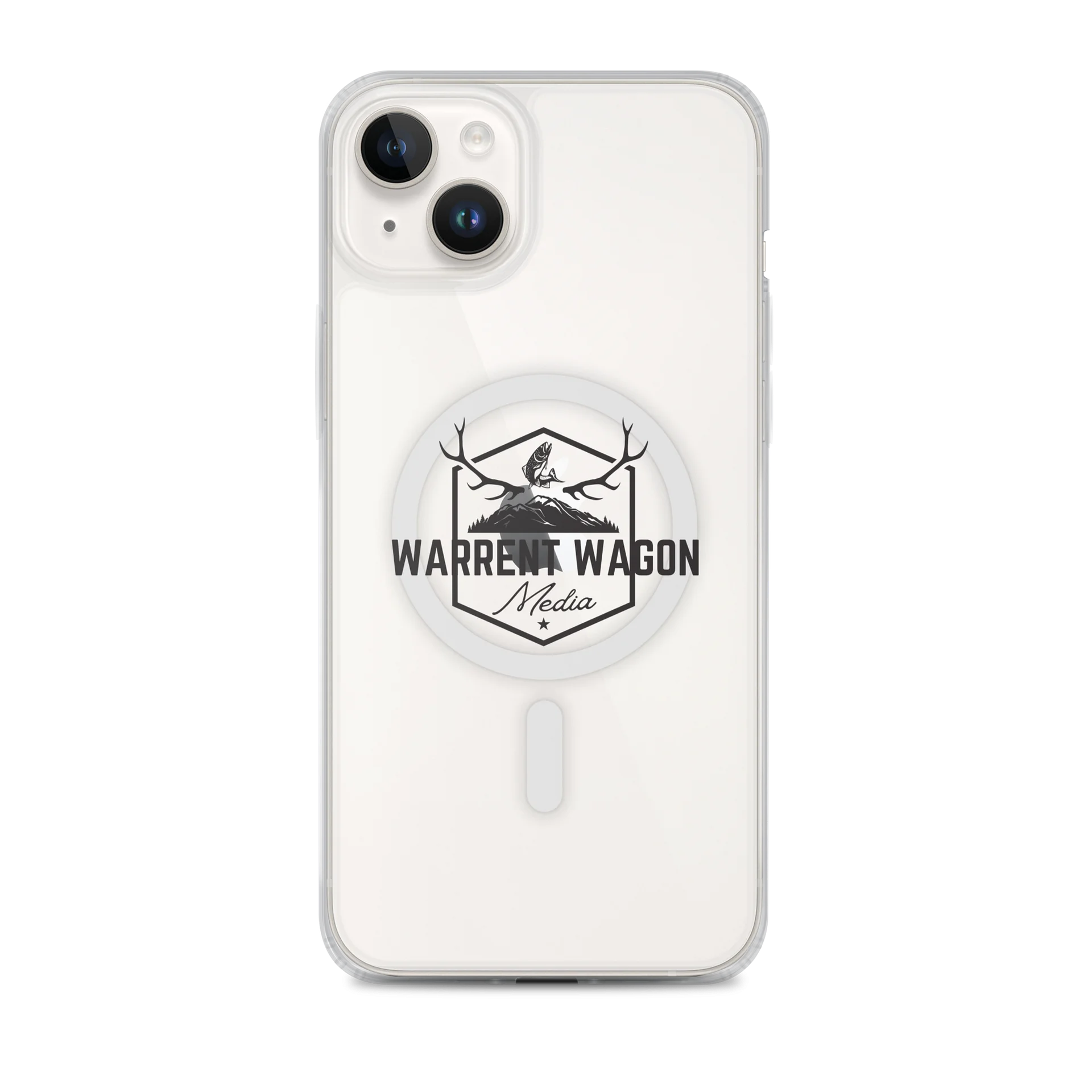 Antlered Mountain MagSafe® Clear iPhone® Case product image (1)