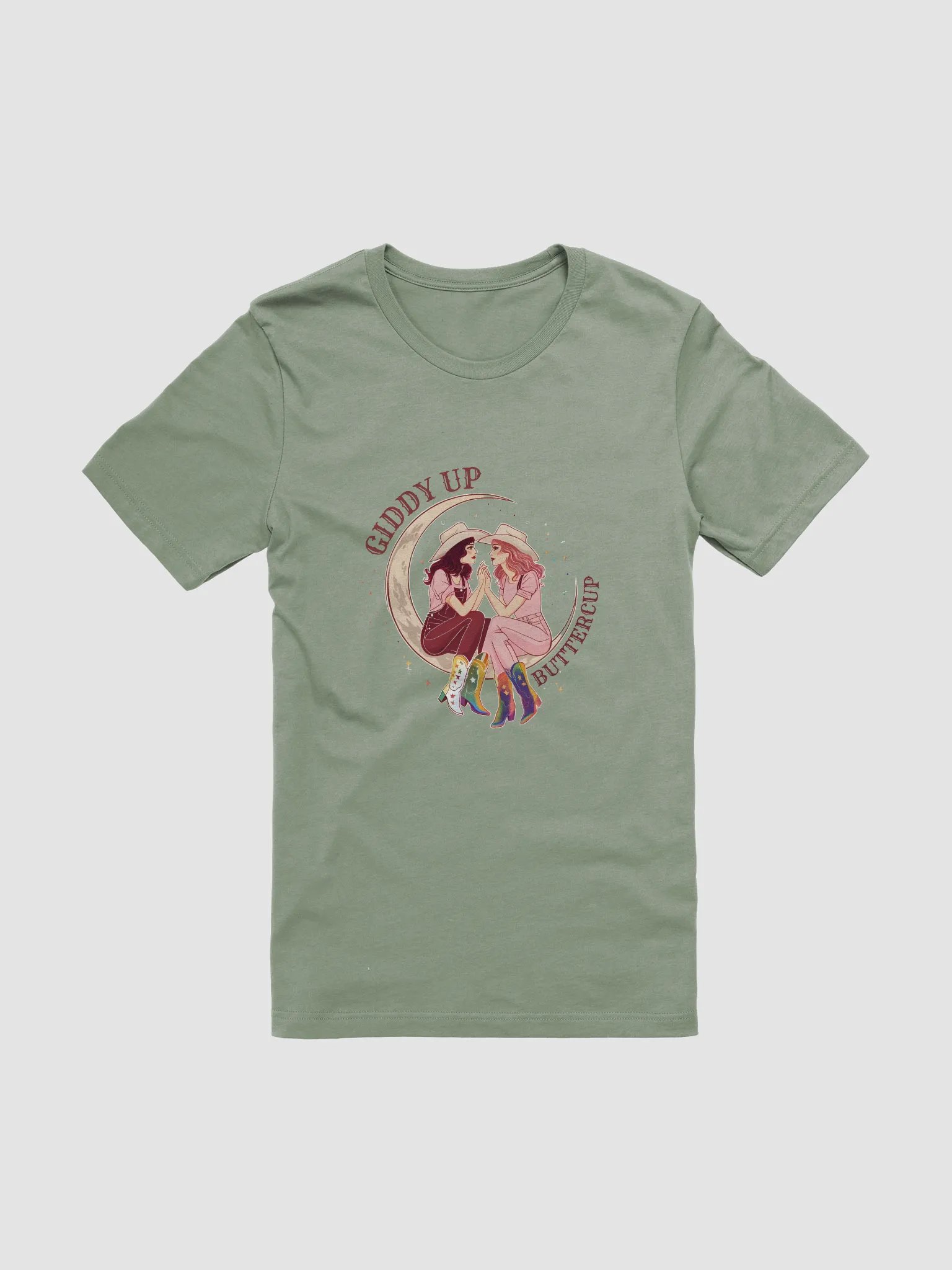 Sapphic Giddy Up Tee product image (5)