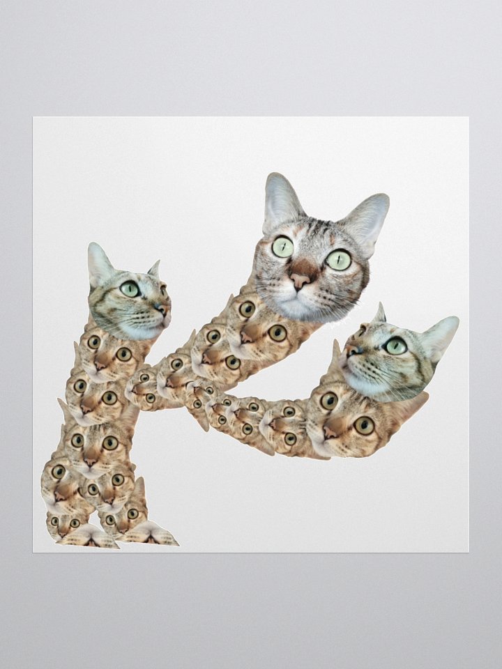 The Cursed Cat Stickers product image (1)
