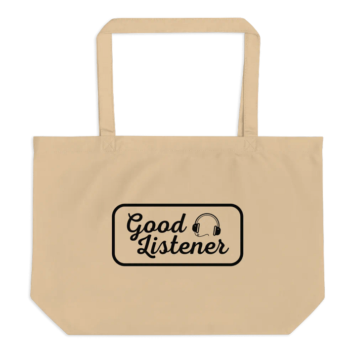 Good Listener Tote - Beige product image (1)