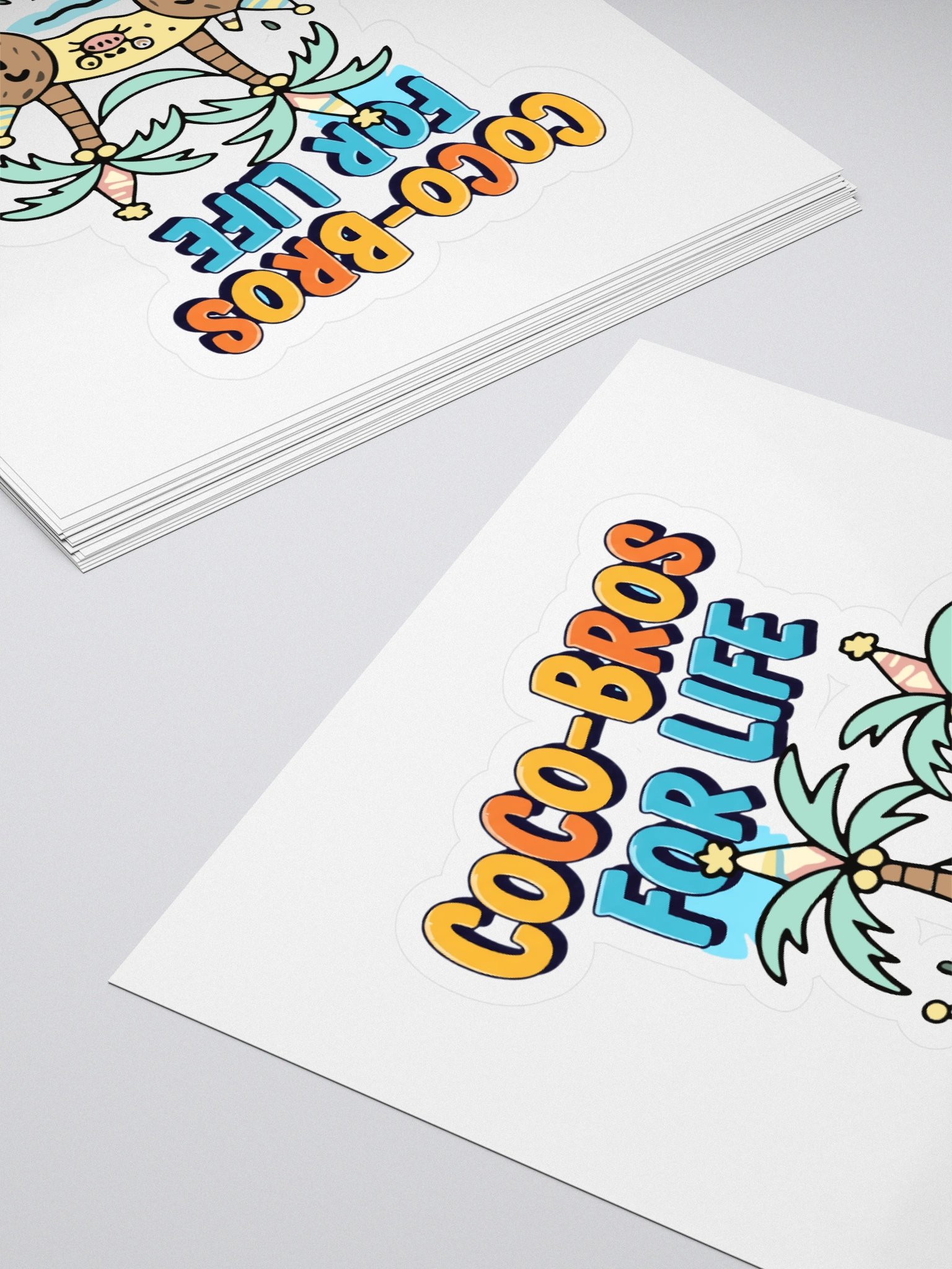 COCO-BROS FOR LIFE Kiss Cut Stickers product image (4)