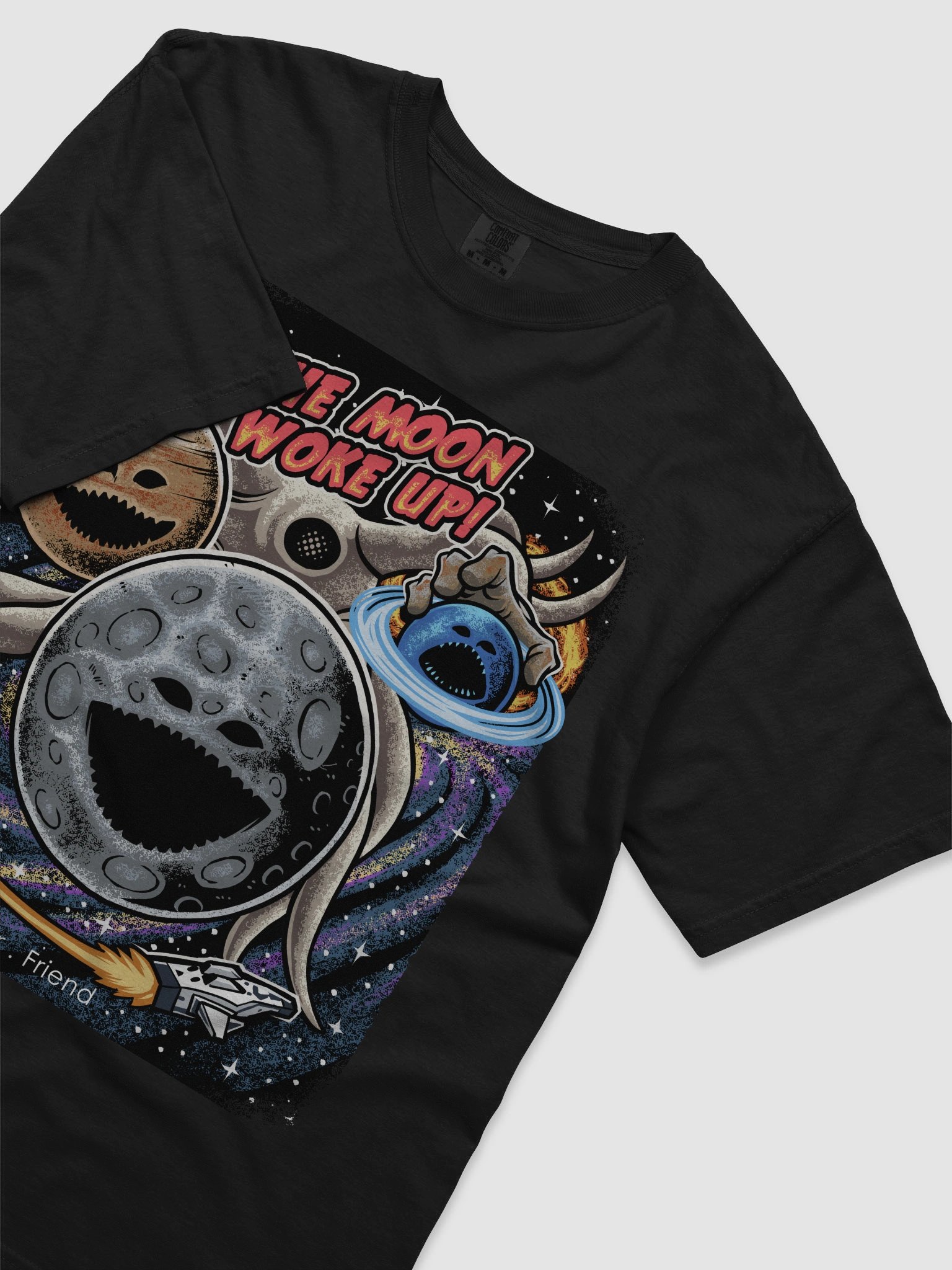 The Moon Woke Up Retro VHS Tee product image (2)