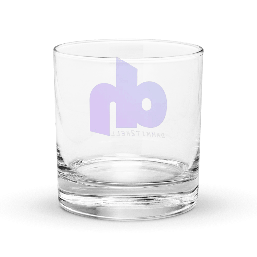 d2h Logo Rocks Glass product image (4)