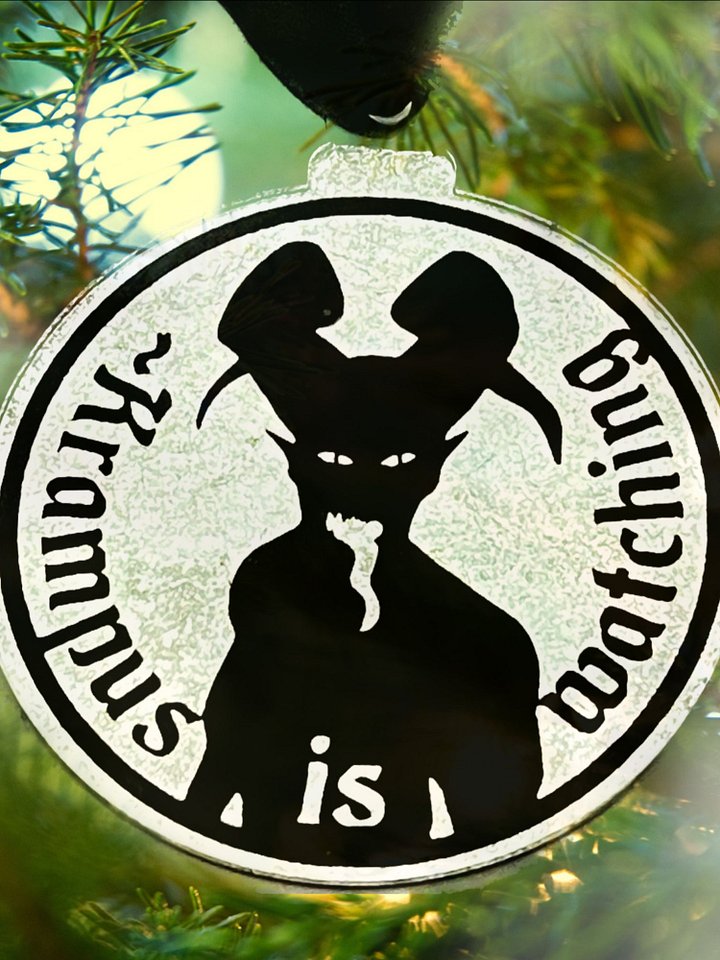Krampus is Watching - Ornament with Story Card product image (2)
