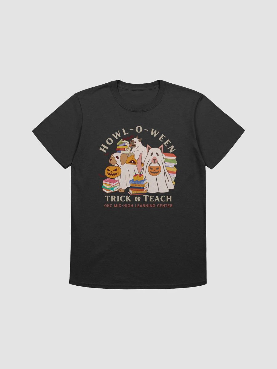 Ghostly Howl-O-Ween Unisex T-Shirt product image (1)