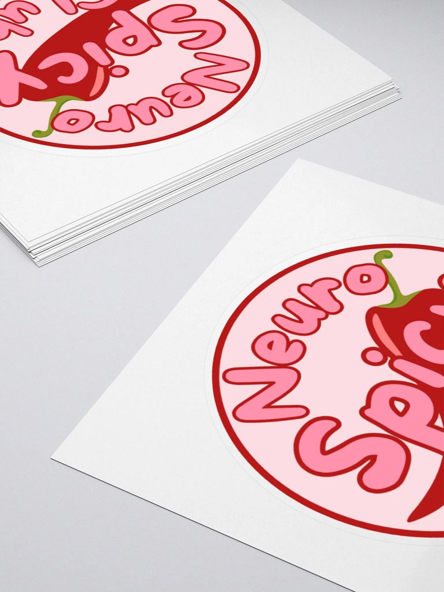 Neurospicy Club Sticker product image (5)