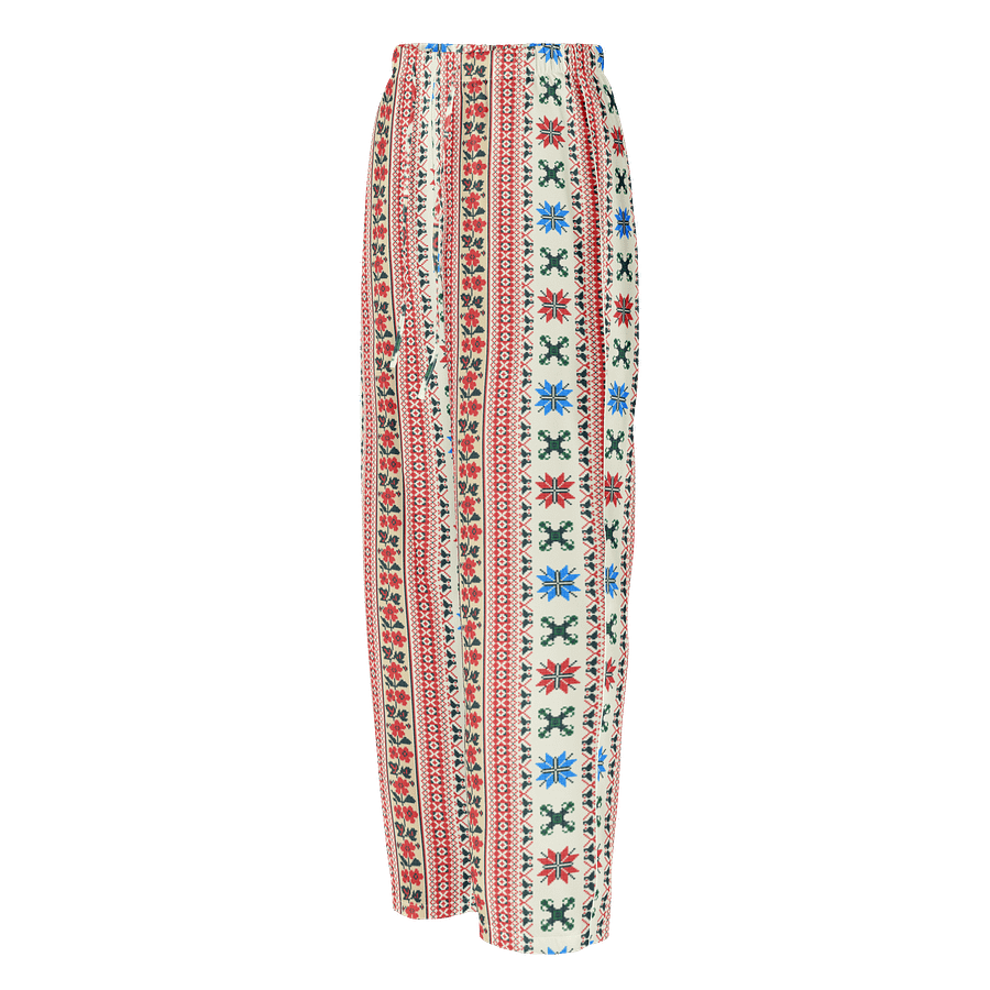 Neutral Palestinian Tatreez Women's Lounge Pants product image (2)