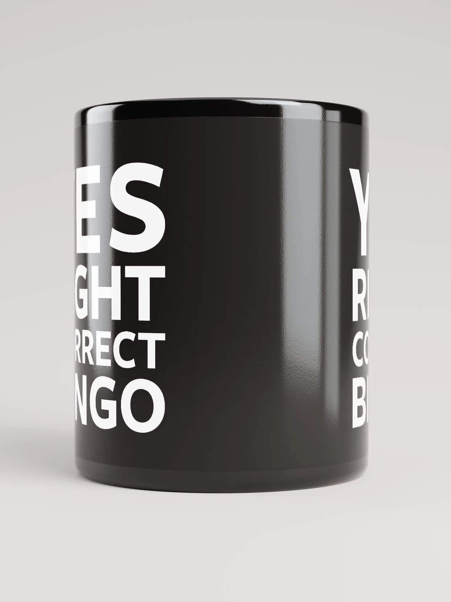 Yes Right Correct Bingo (Black) product image (6)