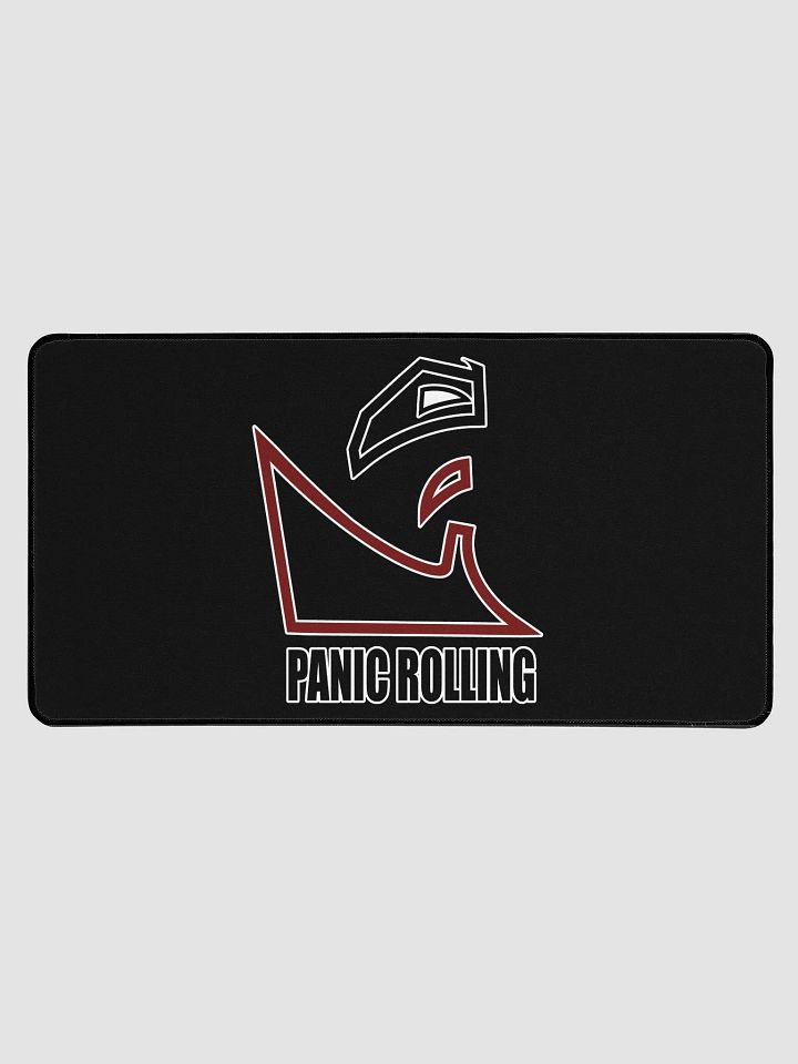 Panic Rolling Logo Black Desk Mat product image (1)