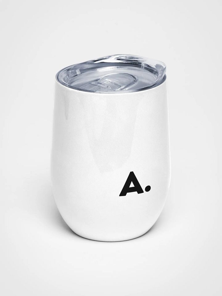 Elegant A Calligraphic Stainless Wine Tumbler product image (1)