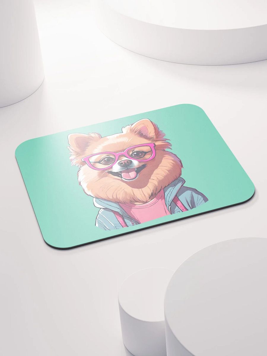 Geeky Pomeranian Mouse Pad product image (5)
